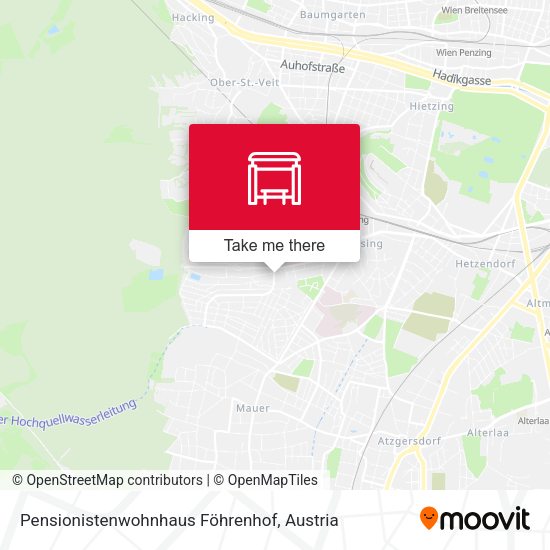 Pensionistenwohnhaus Föhrenhof map