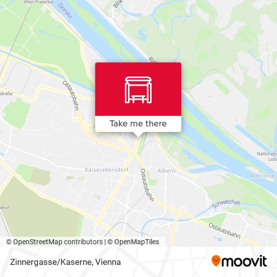 Zinnergasse/Kaserne map