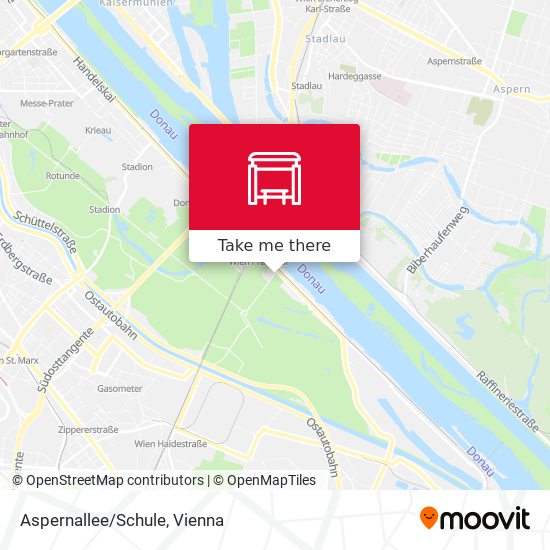 Aspernallee/Schule map