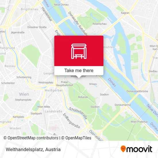 Welthandelsplatz map