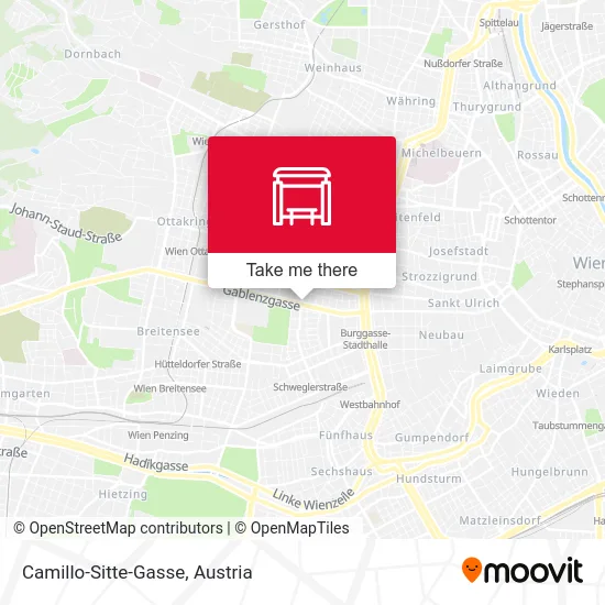 Camillo-Sitte-Gasse map