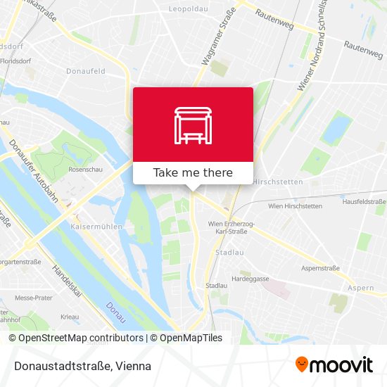 Donaustadtstraße map