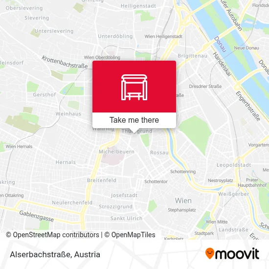 Alserbachstraße map