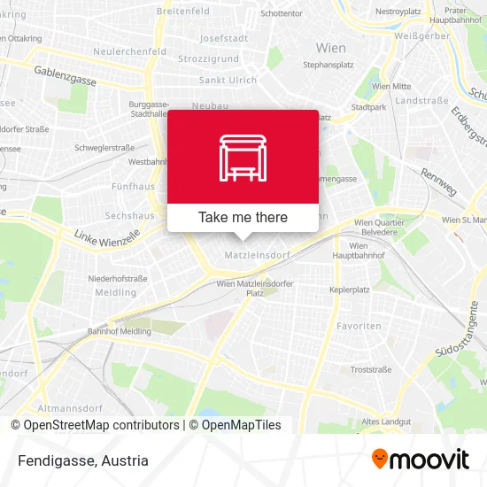 Fendigasse map