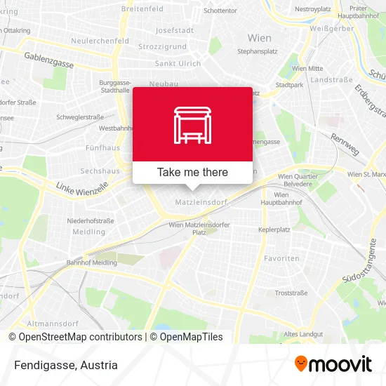 Fendigasse map