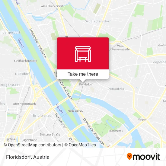 Floridsdorf map