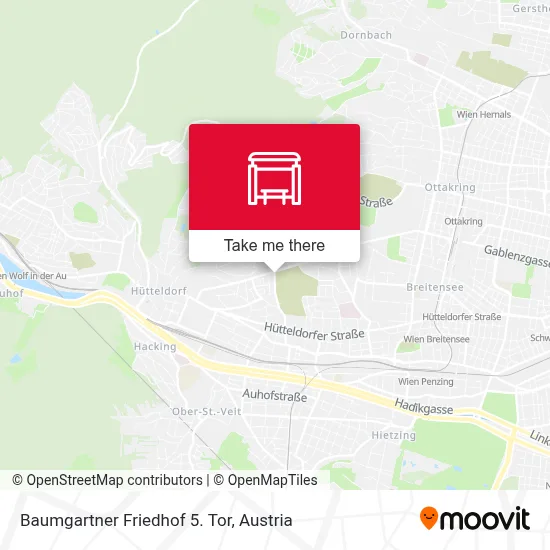 Baumgartner Friedhof 5. Tor map