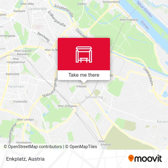 Enkplatz map