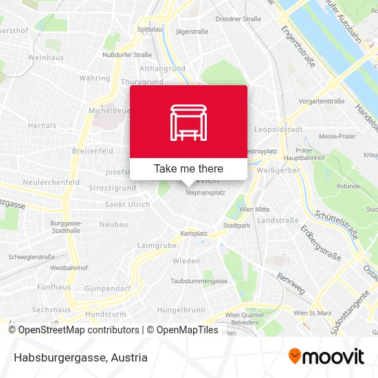 Habsburgergasse map