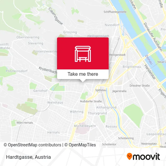 Hardtgasse map