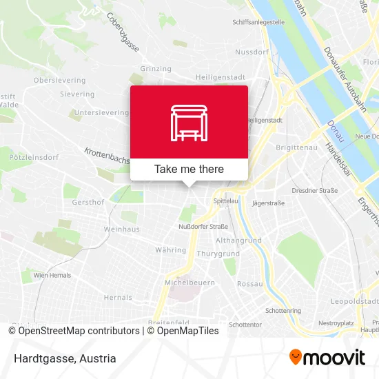 Hardtgasse map