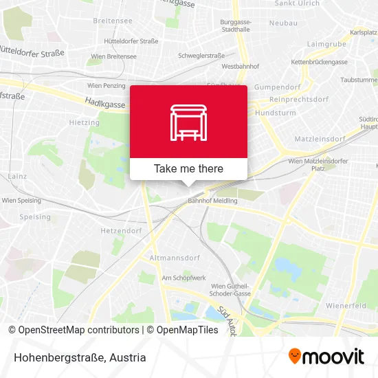 Hohenbergstraße map