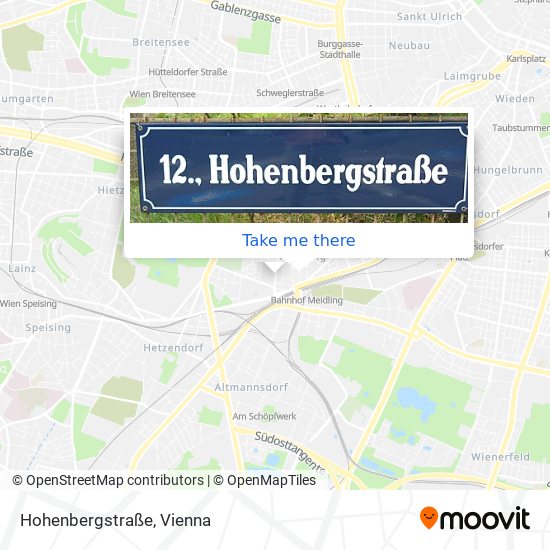 Hohenbergstraße map