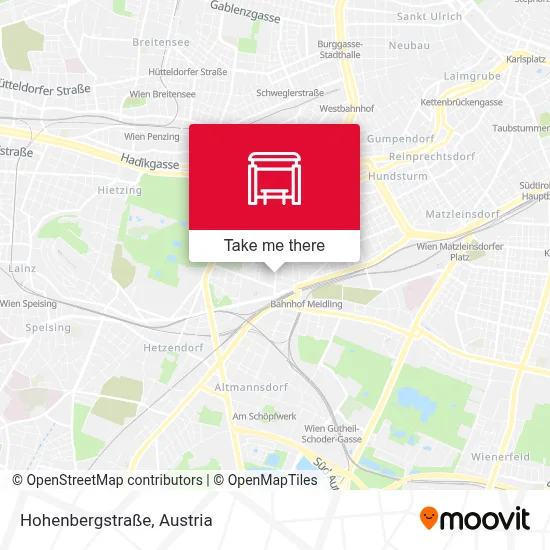 Hohenbergstraße map