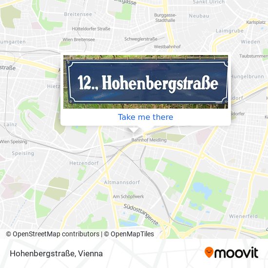 Hohenbergstraße map