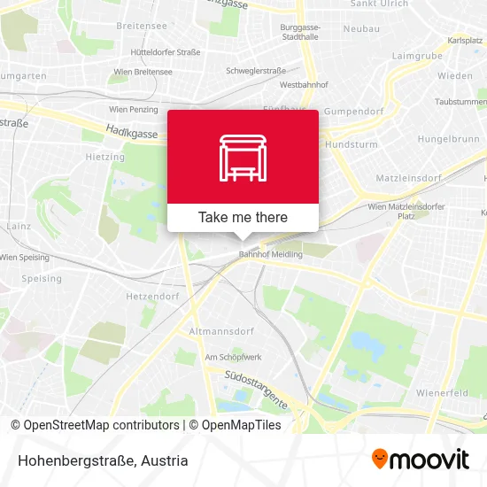 Hohenbergstraße map