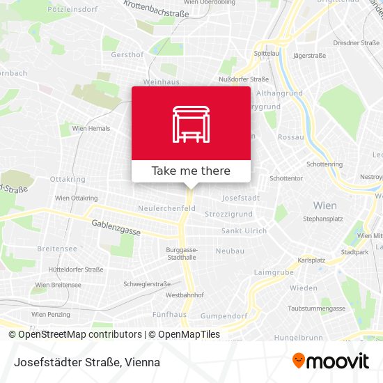Josefstädter Straße map