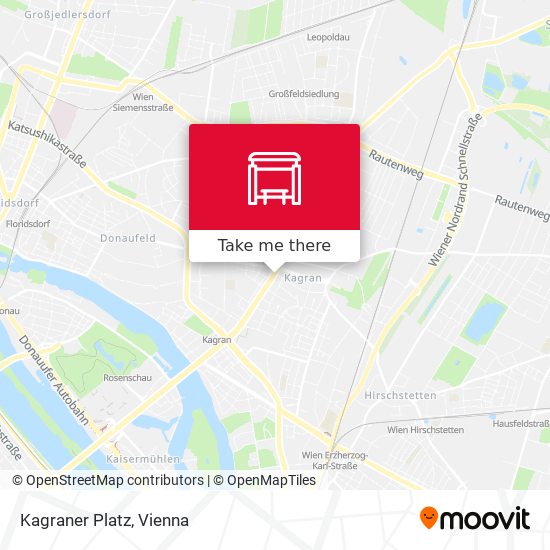 Kagraner Platz map