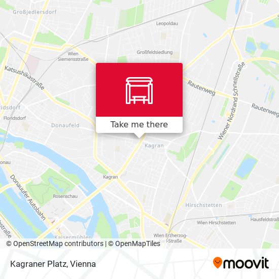 Kagraner Platz map