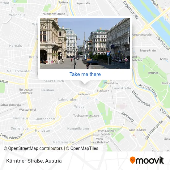 Kärntner Straße map