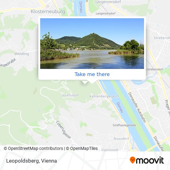 Leopoldsberg map