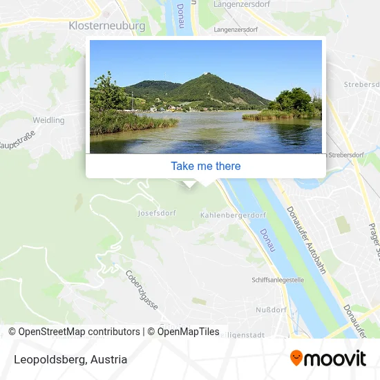 Leopoldsberg map