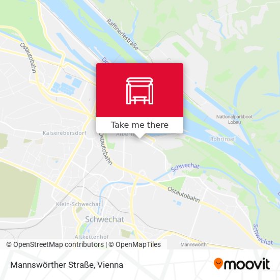 Mannswörther Straße map