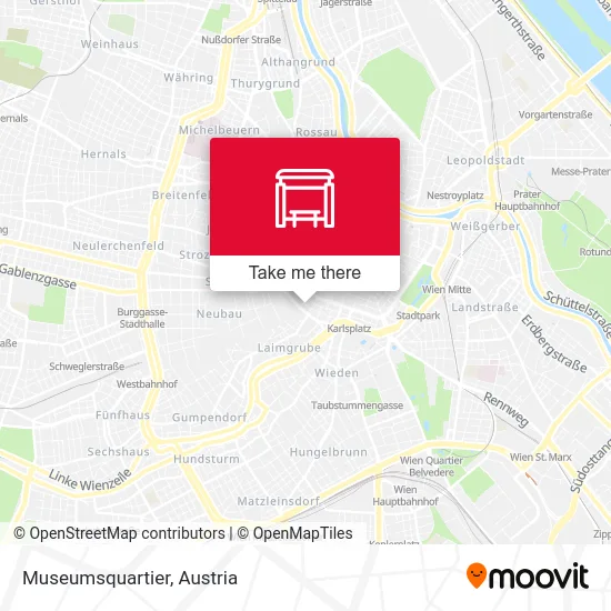 Museumsquartier map