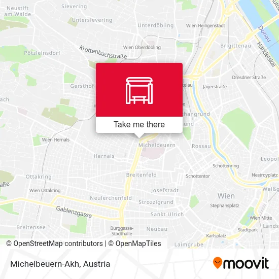 Michelbeuern-Akh map