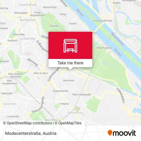 Modecenterstraße map