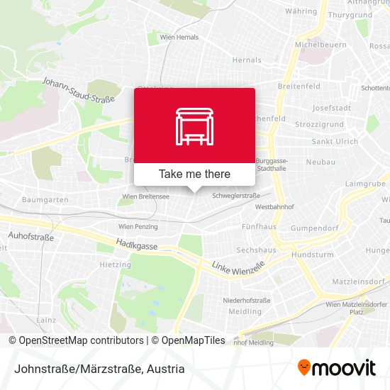 Johnstraße/Märzstraße map