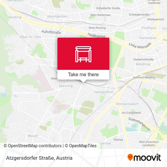 Atzgersdorfer Straße map