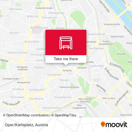 Oper/Karlsplatz map