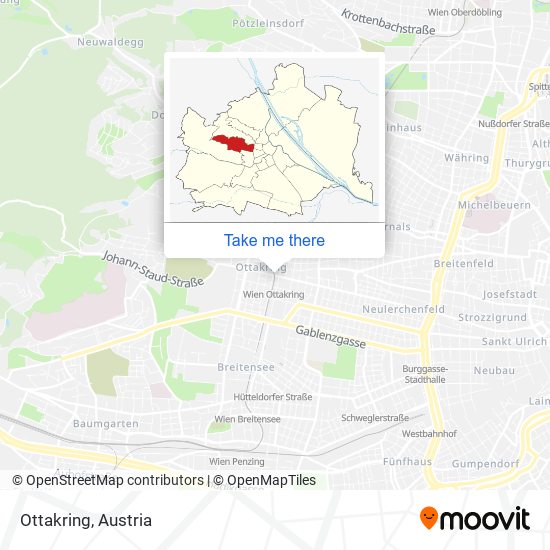 Ottakring map