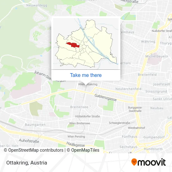 Ottakring map