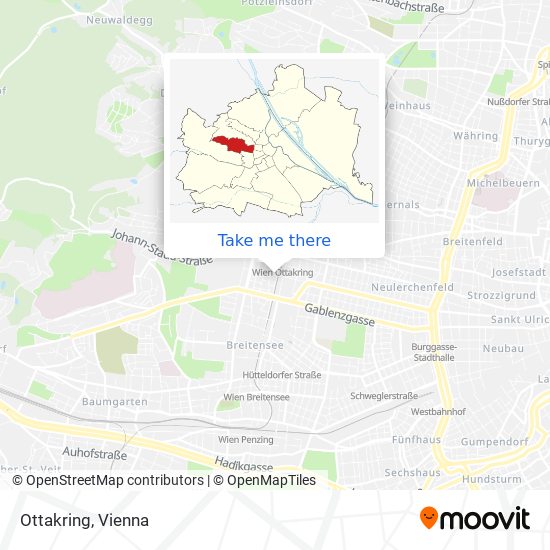 Ottakring map