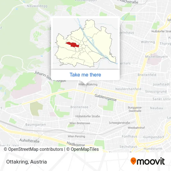 Ottakring map