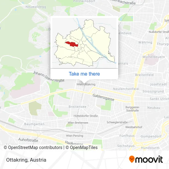 Ottakring map