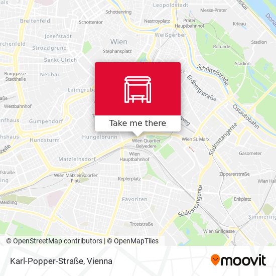 Karl-Popper-Straße map