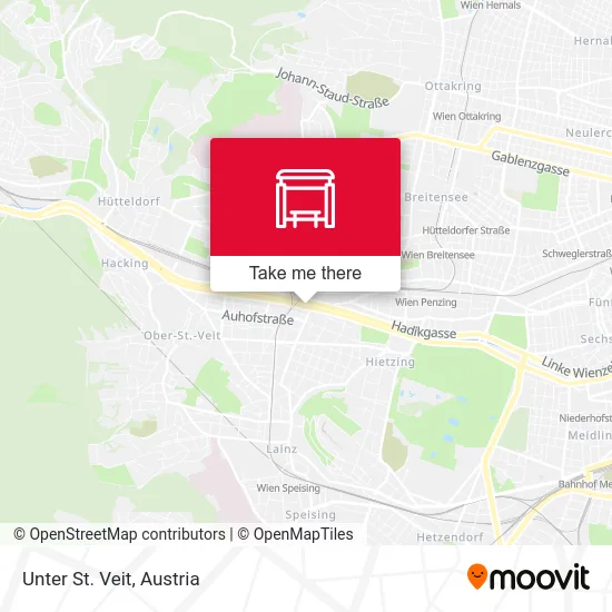 Unter St. Veit map