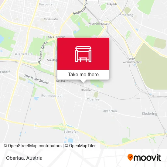 Oberlaa map