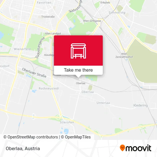 Oberlaa map