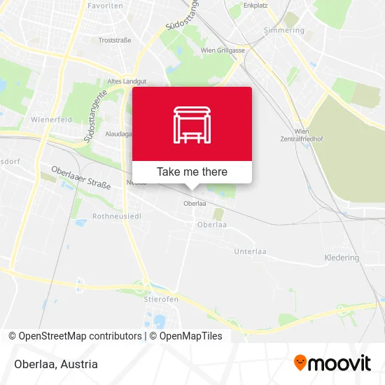 Oberlaa map