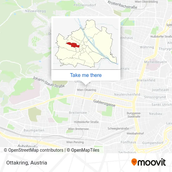 Ottakring map