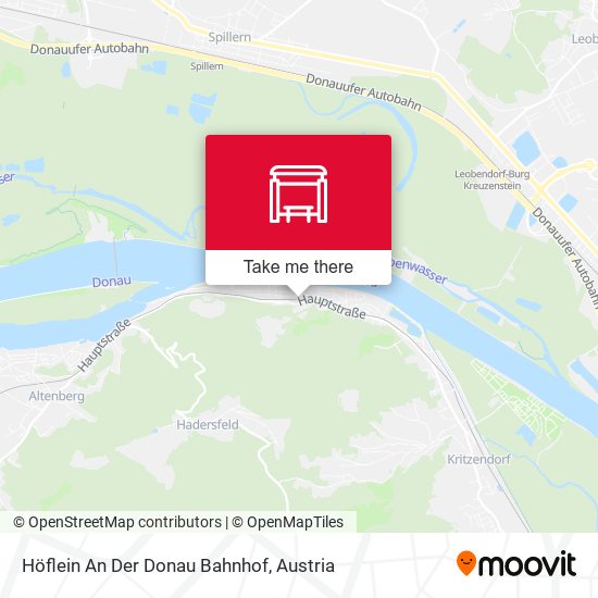 Höflein An Der Donau Bahnhof map