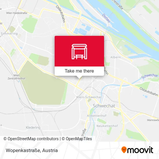 Wopenkastraße map