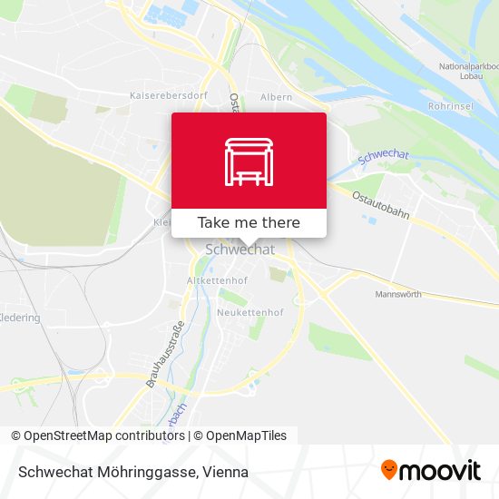 Schwechat Möhringgasse map