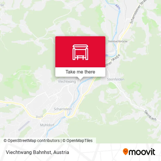 Viechtwang Bahnhst map