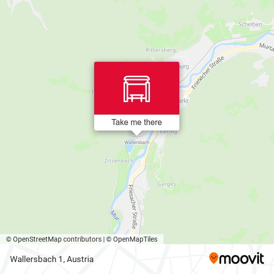 Wallersbach 1 map