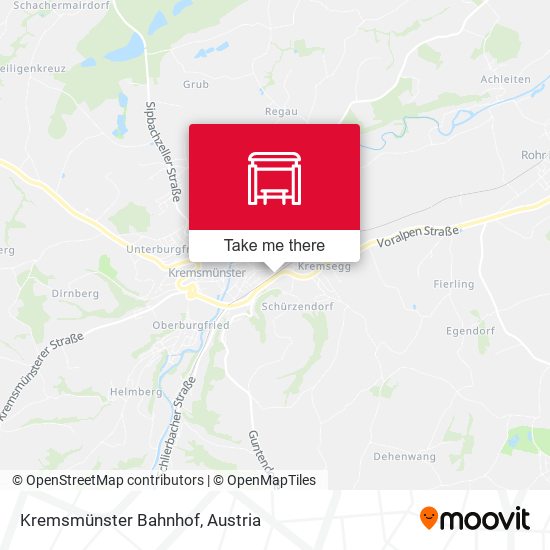 Kremsmünster Bahnhof map